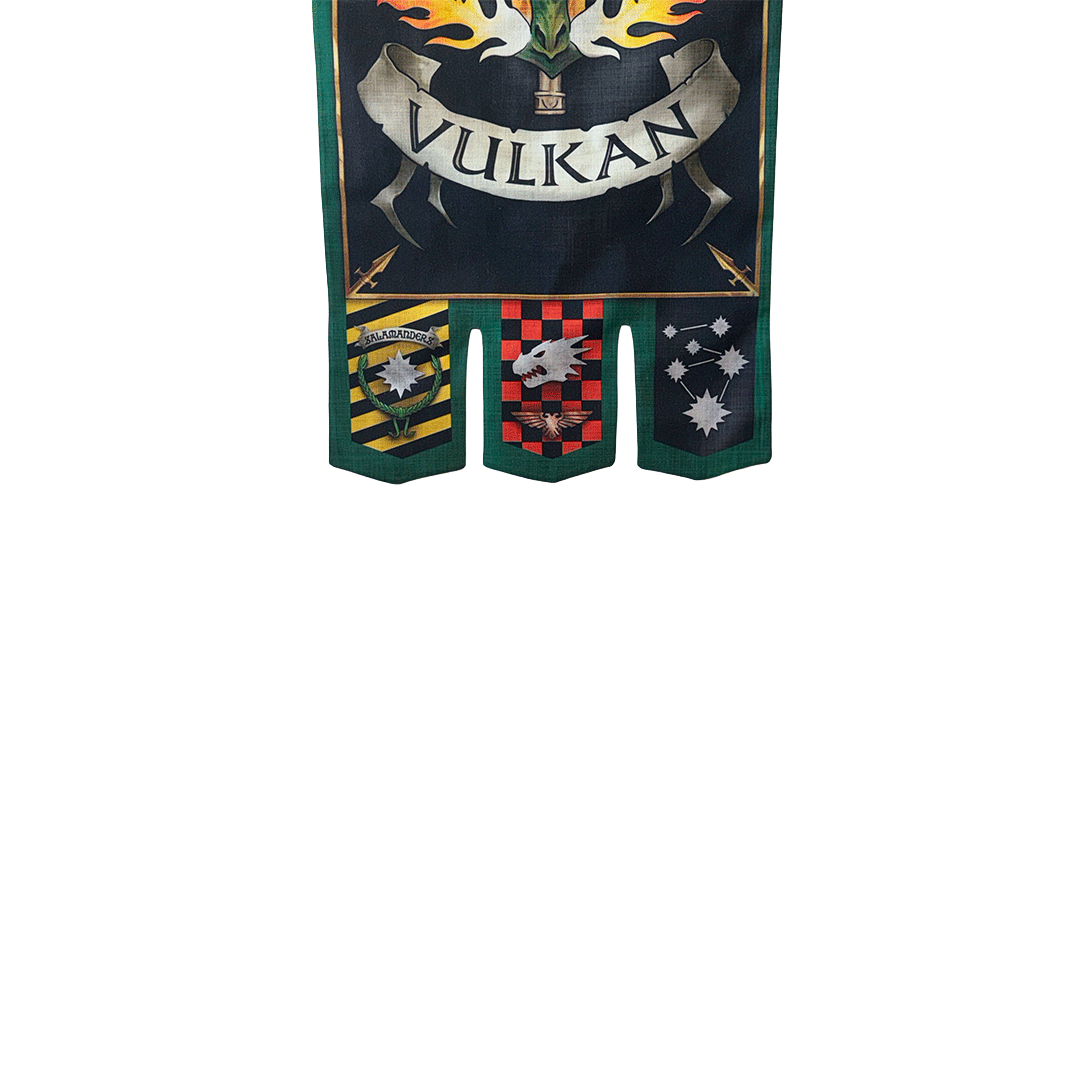 Warhammer 40,000: Salamanders Chapter Banner - Preorder