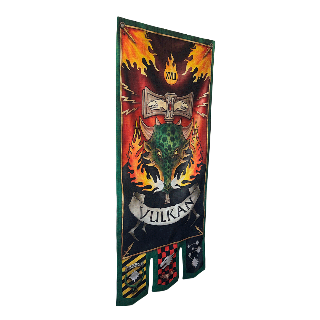 Warhammer 40,000: Salamanders Chapter Banner - Preorder