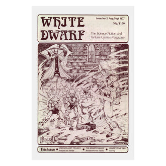 Exclusive Limited Edition White Dwarf Postcard Set, featuring cover art from Issues 1-6