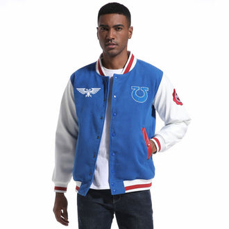 Warhammer 40,000: Space Marine 2 Ultramarines Varsity Jacket Preorder