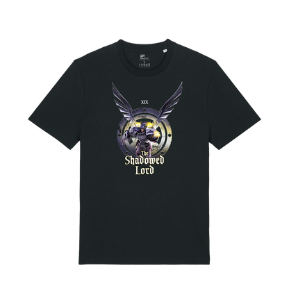 JOYTOY Warhammer The Horus Heresy - Raven Guard Corvus Corax, Primarch of the XIX Legion with Artificer-crafted Lightning Talons, Archaeotech Pistols, and Whip (1/18 Scale) Preorder & Exclusive T Shirt