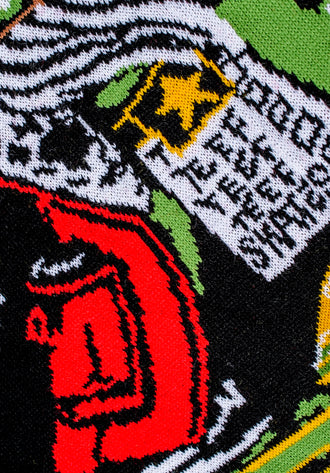 Warhammer 40,000: Red Gobbo Knitted Blanket