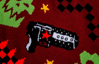 Warhammer 40,000: Red Gobbo Knitted Blanket