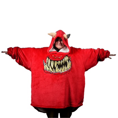 Warhammer 40,000: Red Squig Hooded Blanket