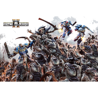 Warhammer 40,000: Space Marine 2 Poster