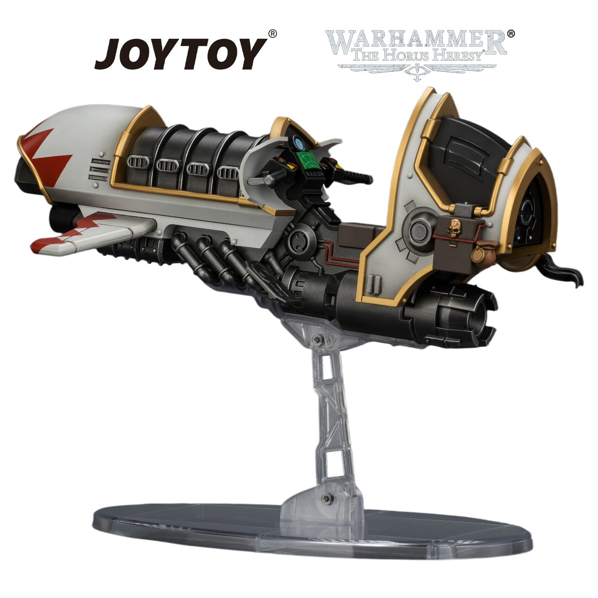 JOYTOY Warhammer The Horus Heresy - White Scars Legion Shamshir Jetbike with Kontos power lance (1/18 Scale) Preorder