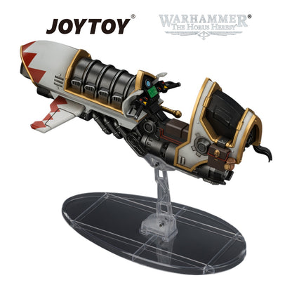 JOYTOY Warhammer The Horus Heresy - White Scars Legion Shamshir Jetbike with Kontos power lance (1/18 Scale) Preorder