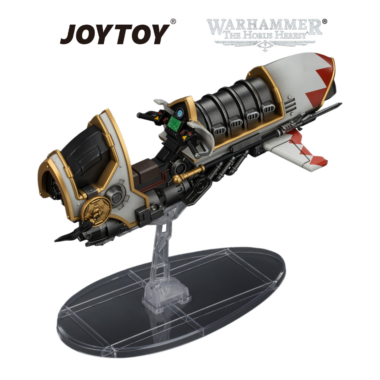 JOYTOY Warhammer The Horus Heresy - White Scars Legion Shamshir Jetbike with Kontos power lance (1/18 Scale) Preorder