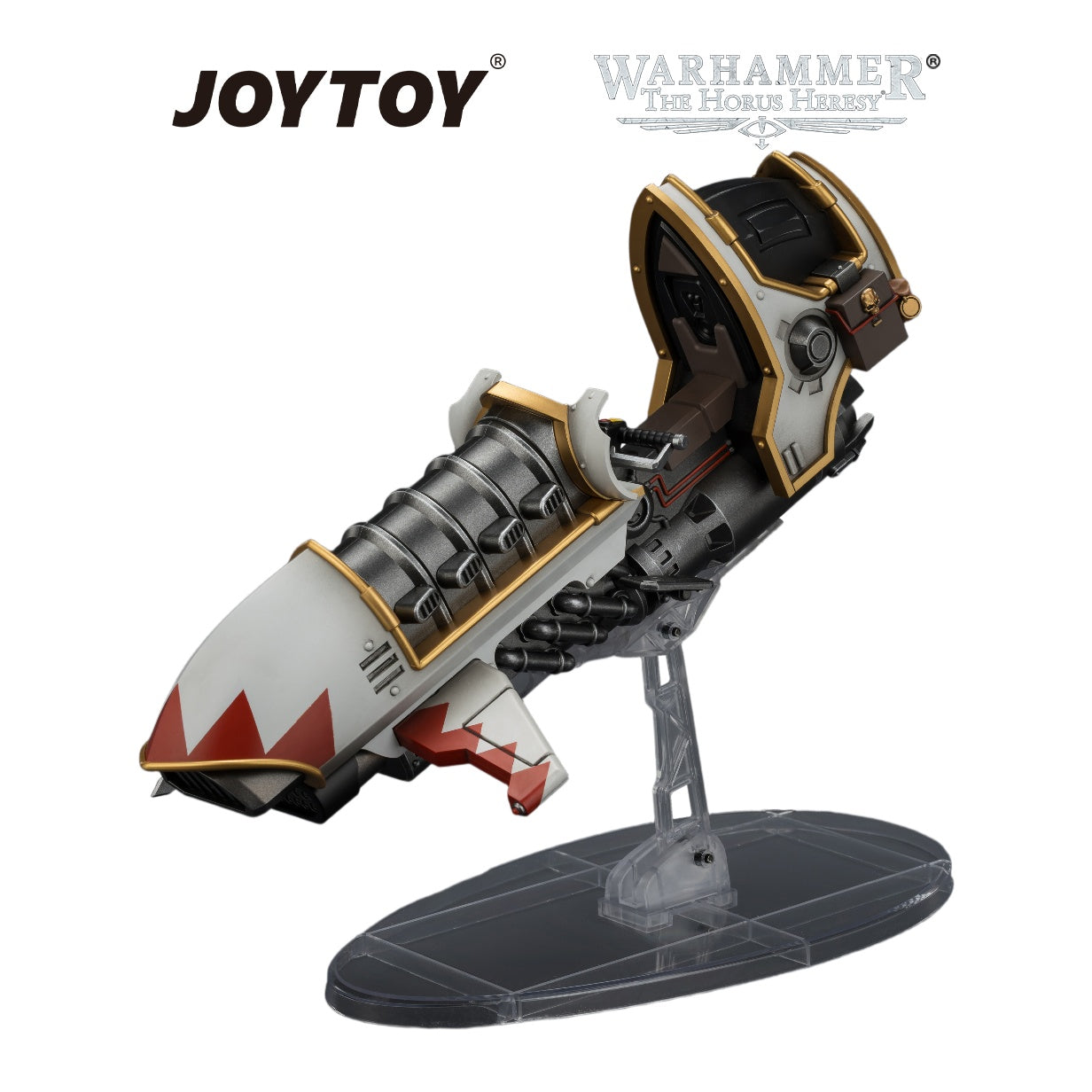 JOYTOY Warhammer The Horus Heresy - White Scars Legion Shamshir Jetbike with Kontos power lance (1/18 Scale) Preorder