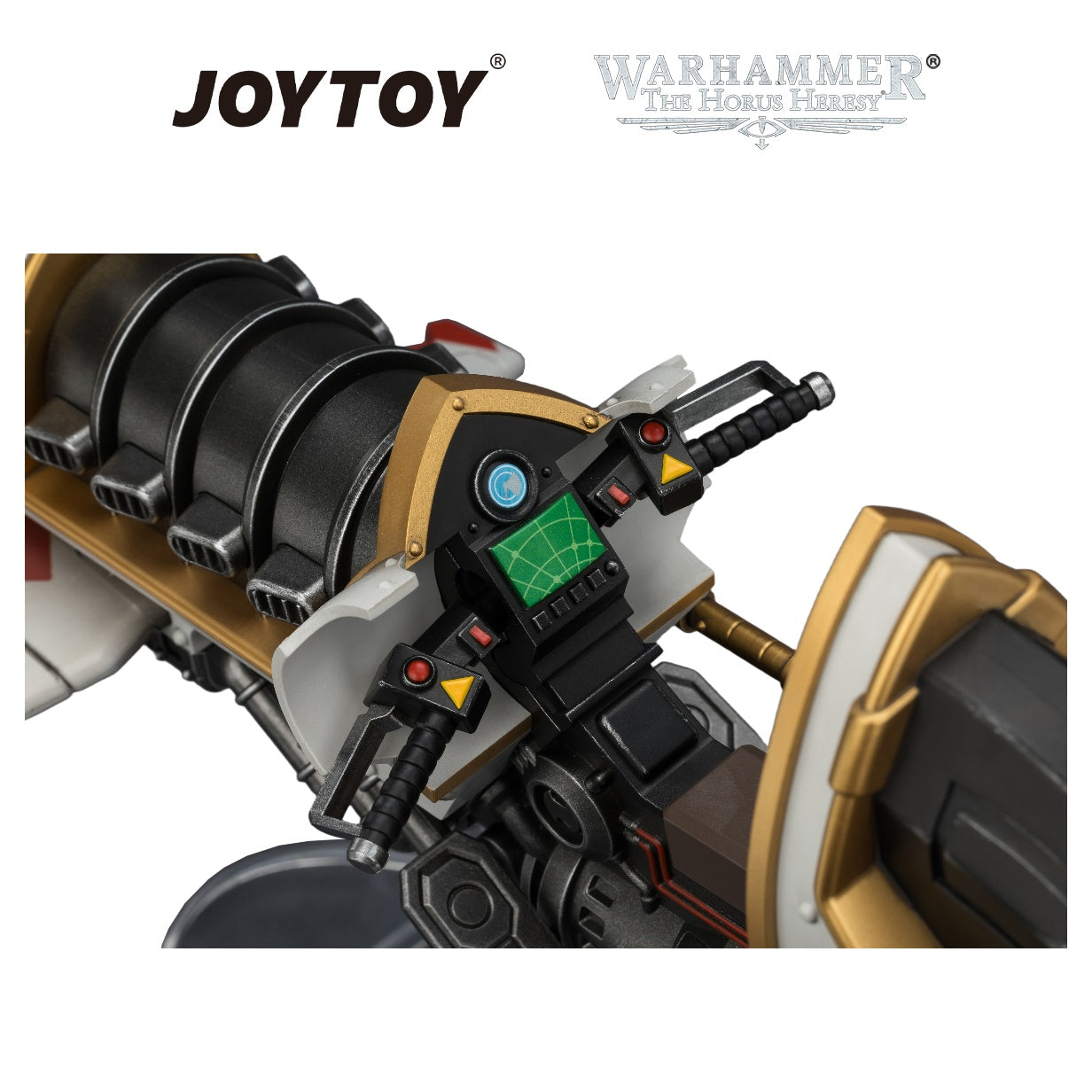 JOYTOY Warhammer The Horus Heresy - White Scars Legion Shamshir Jetbike with Kontos power lance (1/18 Scale) Preorder