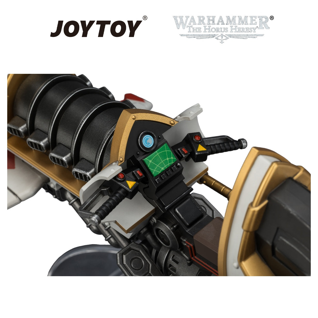 JOYTOY Warhammer The Horus Heresy - White Scars Legion Shamshir Jetbike with Kontos power lance (1/18 Scale) Preorder