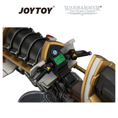 JOYTOY Warhammer The Horus Heresy - White Scars Legion Shamshir Jetbike with Kontos power lance (1/18 Scale) Preorder