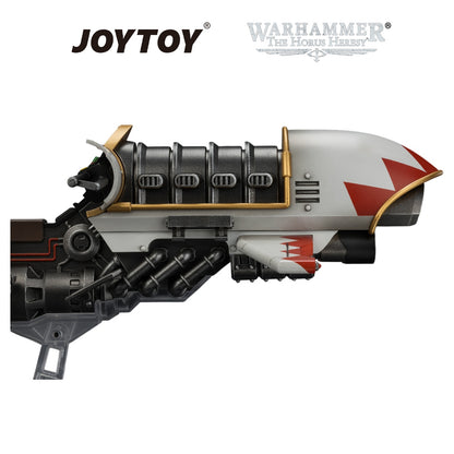 JOYTOY Warhammer The Horus Heresy - White Scars Legion Shamshir Jetbike with Kontos power lance (1/18 Scale) Preorder