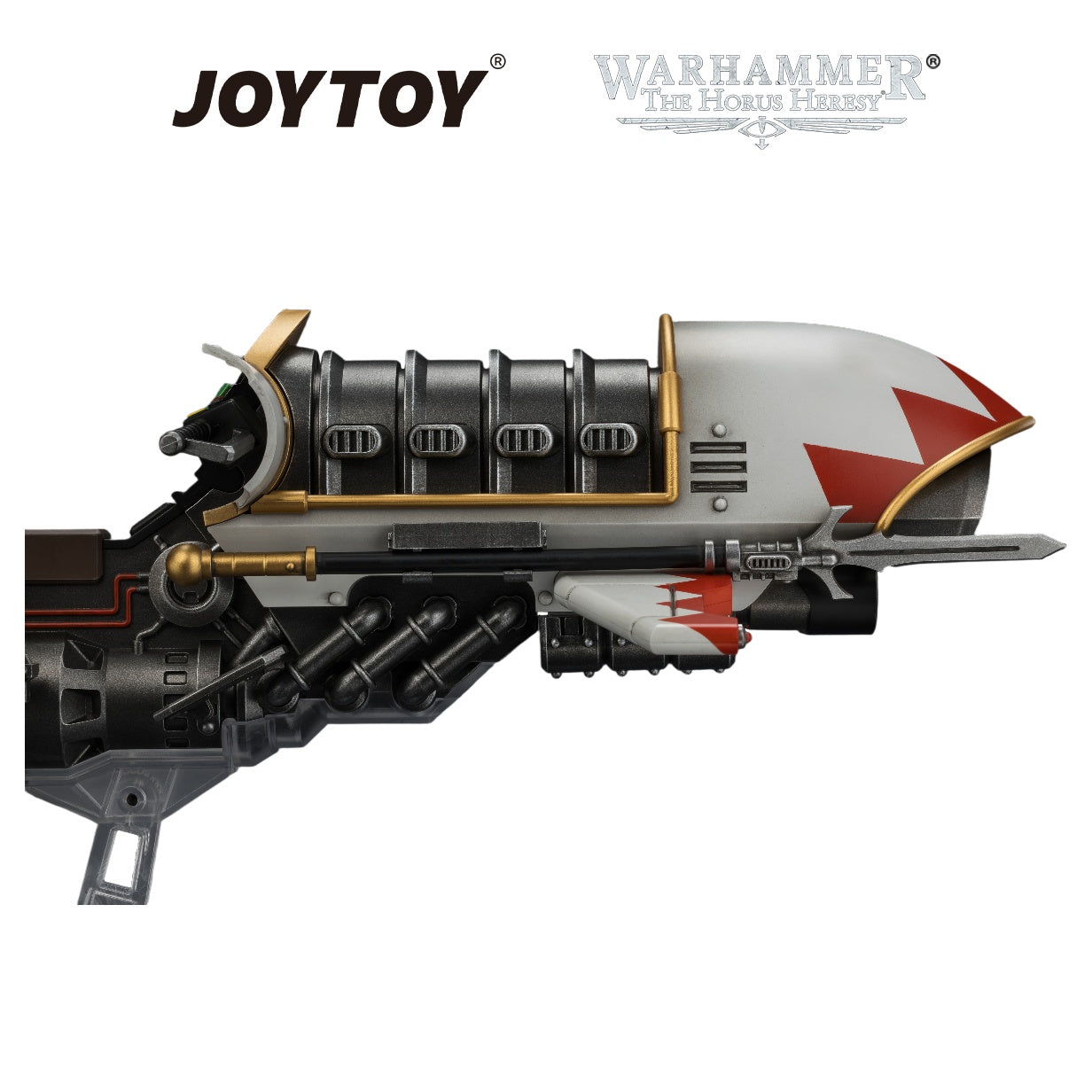 JOYTOY Warhammer The Horus Heresy - White Scars Legion Shamshir Jetbike with Kontos power lance (1/18 Scale) Preorder