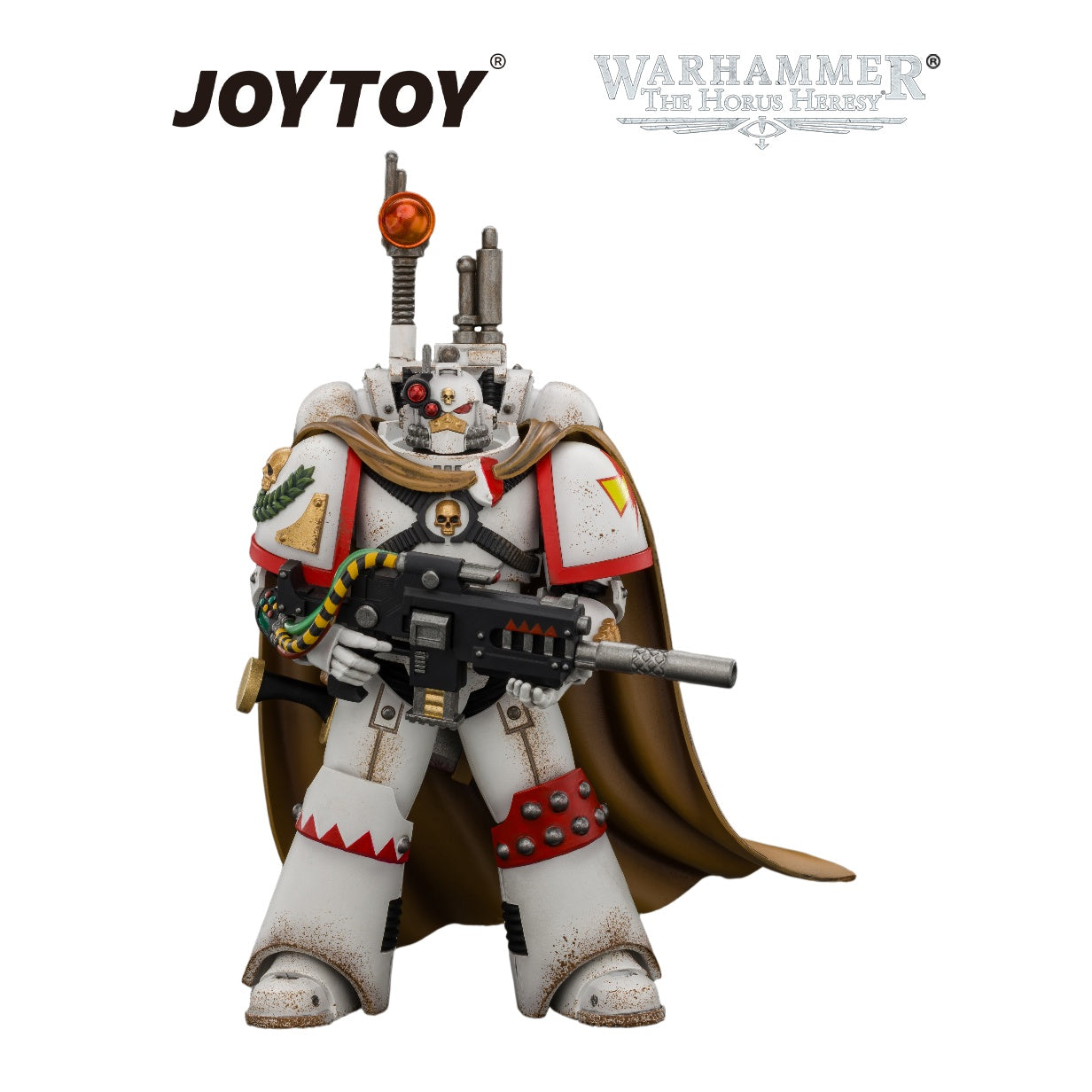 JOYTOY Warhammer The Horus Heresy - White Scars, Legion Vigilator with Nemesis Rifle and Bolt Pistol (1/18 Scale) Preorder