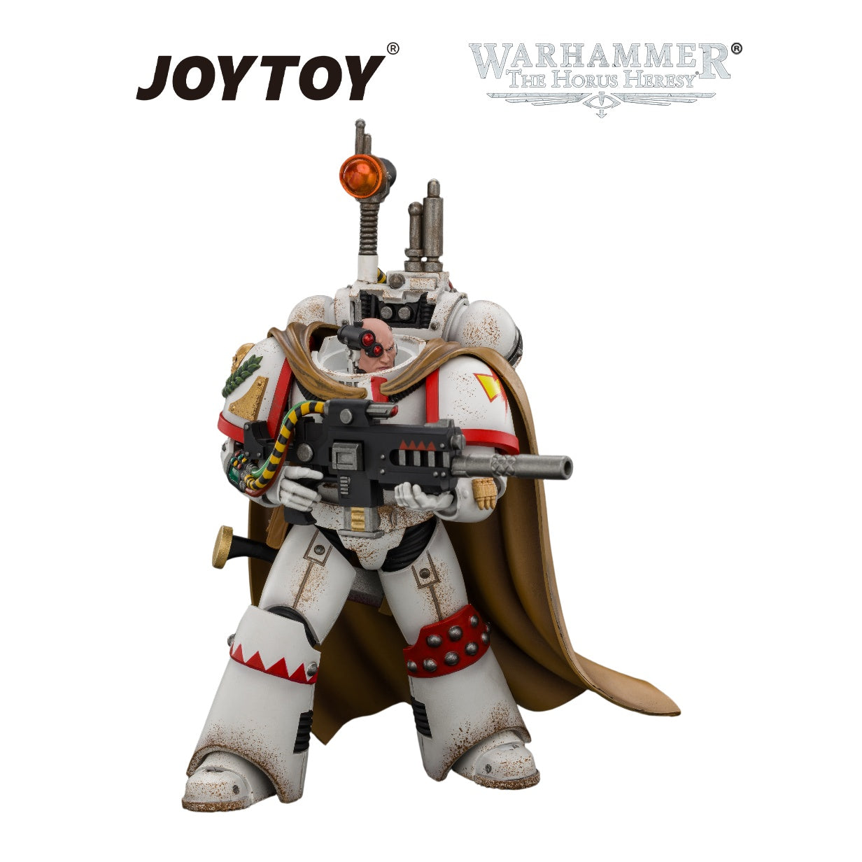 JOYTOY Warhammer The Horus Heresy - White Scars, Legion Vigilator with Nemesis Rifle and Bolt Pistol (1/18 Scale) Preorder