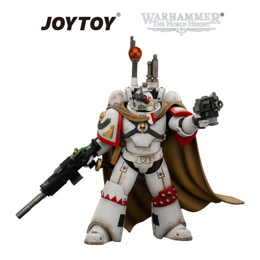 JOYTOY Warhammer The Horus Heresy - White Scars, Legion Vigilator with Nemesis Rifle and Bolt Pistol (1/18 Scale) Preorder