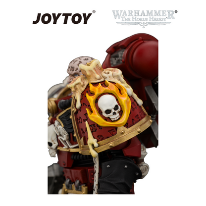 JOYTOY Warhammer The Horus Heresy - Word Bearers, Erebus, the Dark Apostle with Crux Malifica and Plasma Pistol (1/18 Scale) Preorder