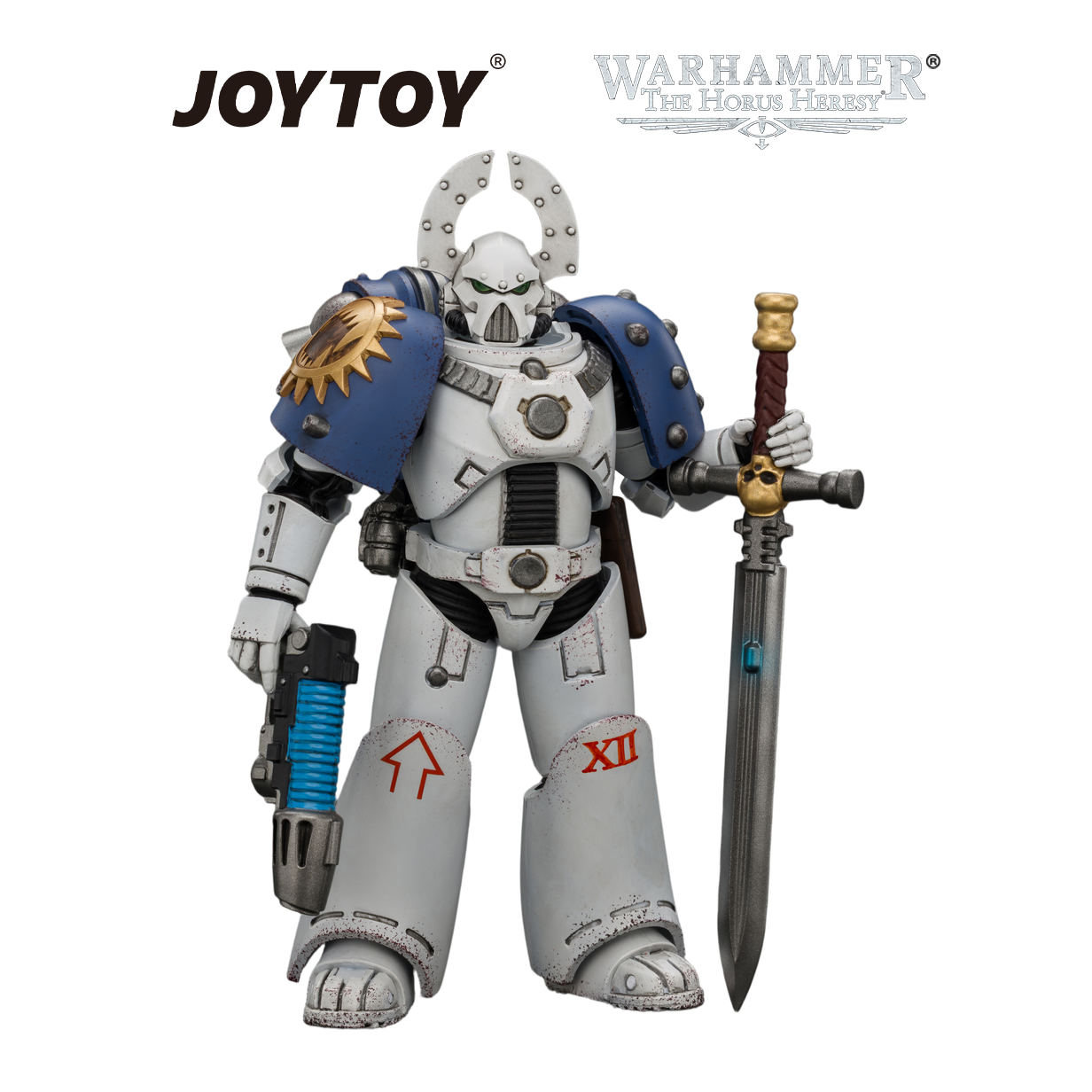 JOYTOY Warhammer The Horus Heresy - World Eaters, MKVI Tactical Sergeant with Plasma Pistol and Power Sword (1/18 Scale) Preorder