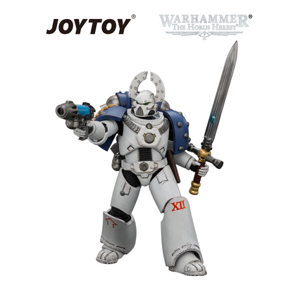 JOYTOY Warhammer The Horus Heresy - World Eaters, MKVI Tactical Sergeant with Plasma Pistol and Power Sword (1/18 Scale) Preorder