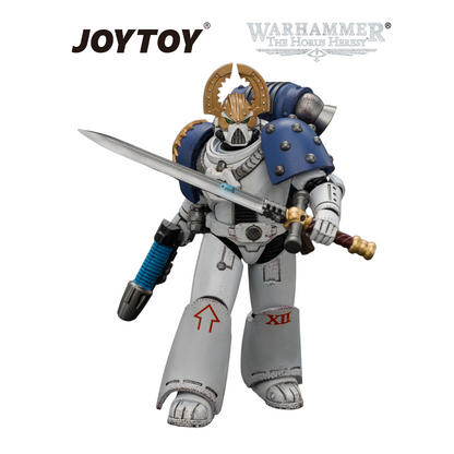 JOYTOY Warhammer The Horus Heresy - World Eaters, MKVI Tactical Sergeant with Plasma Pistol and Power Sword (1/18 Scale) Preorder