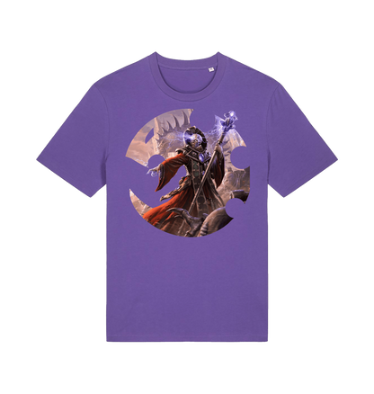 Purple Love Printed T-shirt Front
