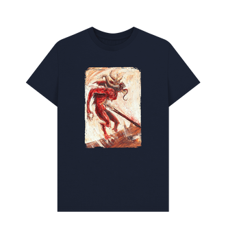 Navy Blue GRIMDARK - Bloodletter T Shirt