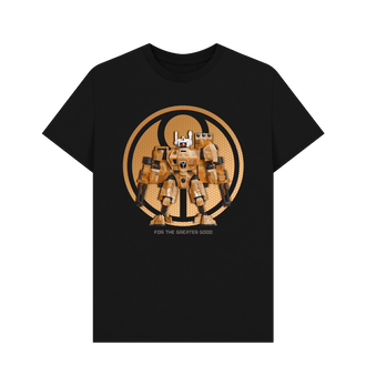 Black T'au Empire Crisis Battlesuit T Shirt