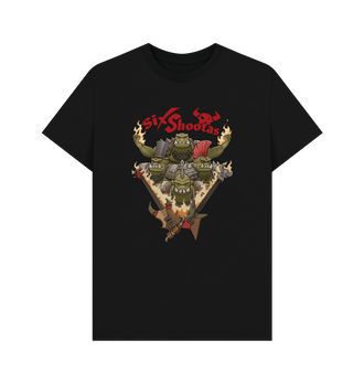 Black Warhammer 40,000: Shootas, Blood & Teef T Shirt