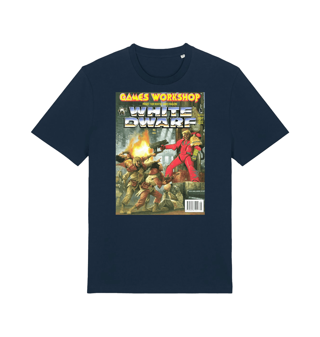 French Navy Printed T-shirt