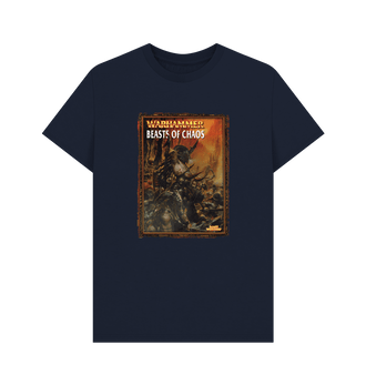 Navy Blue Warhammer Fantasy Battle 6th Edition - Beasts of Chaos T Shirt