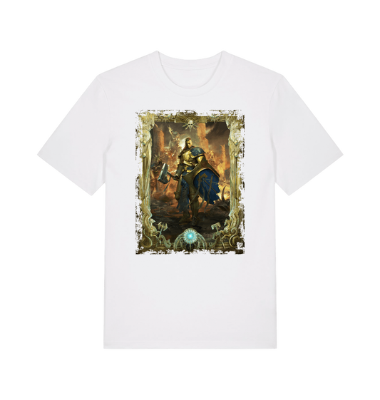 White Printed T-shirt Front