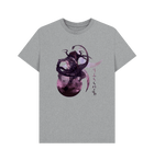 Athletic Grey Premium Slaanesh Dark Tongue T-Shirt