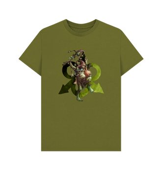 Moss Green Maggotkin of Nurgle Sloppity Bilepiper T Shirt