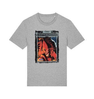 Heather Grey Printed T-shirt