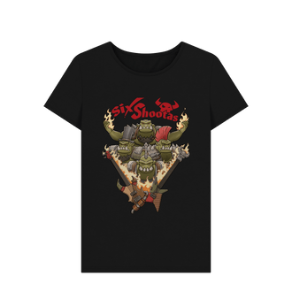 Black Warhammer 40,000: Shootas, Blood & Teef Fitted T Shirt