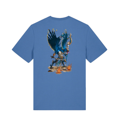 Bright Blue Printed T-shirt