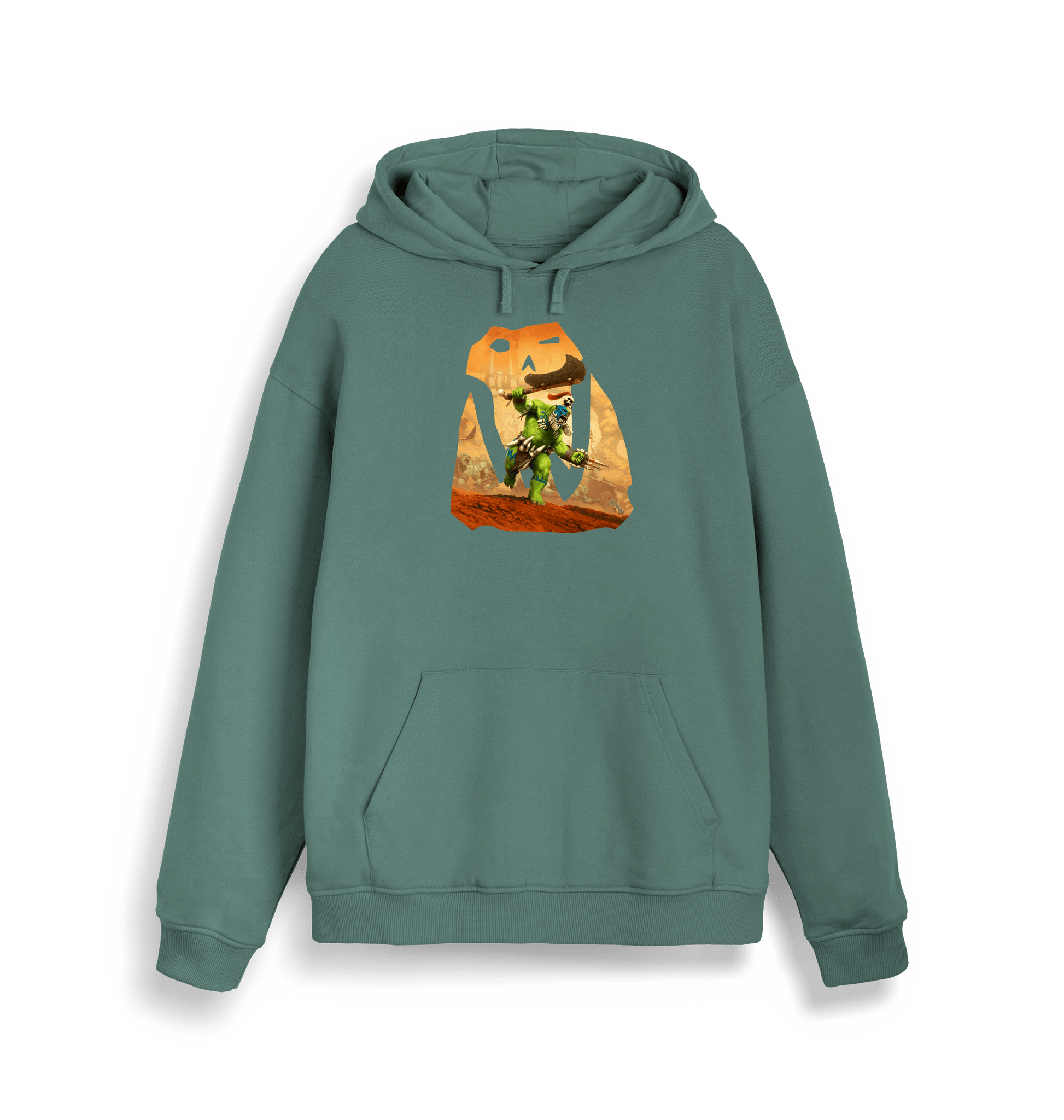 Green Bay Printed Sweater Front