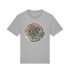Heather Grey Printed T-shirt