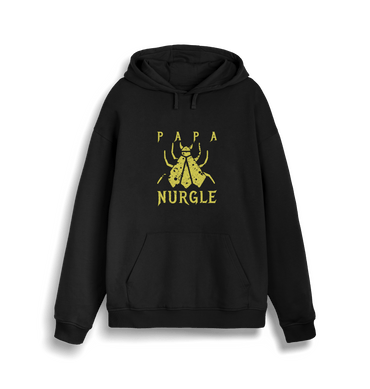 Black Printed Sweater Front