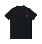 Black Adeptus Mechanicus Icon Polo Shirt