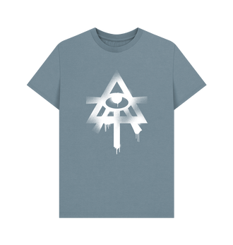 Stone Blue Craftworlds Graffiti Insignia T Shirt