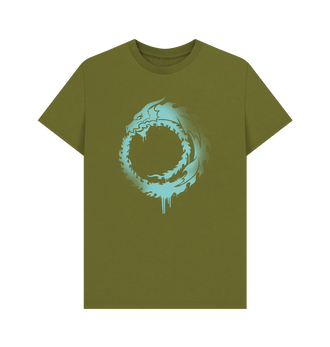 Moss Green Thousand Sons Graffiti Insignia T Shirt