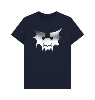 Navy Blue Nightlords Graffiti Insignia T Shirt