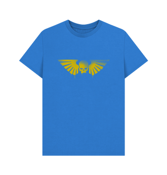 Bright Blue Astra Militarum Graffiti Insignia T Shirt