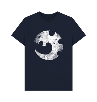 Navy Blue Genestealer Cults Battleworn Insignia T Shirt