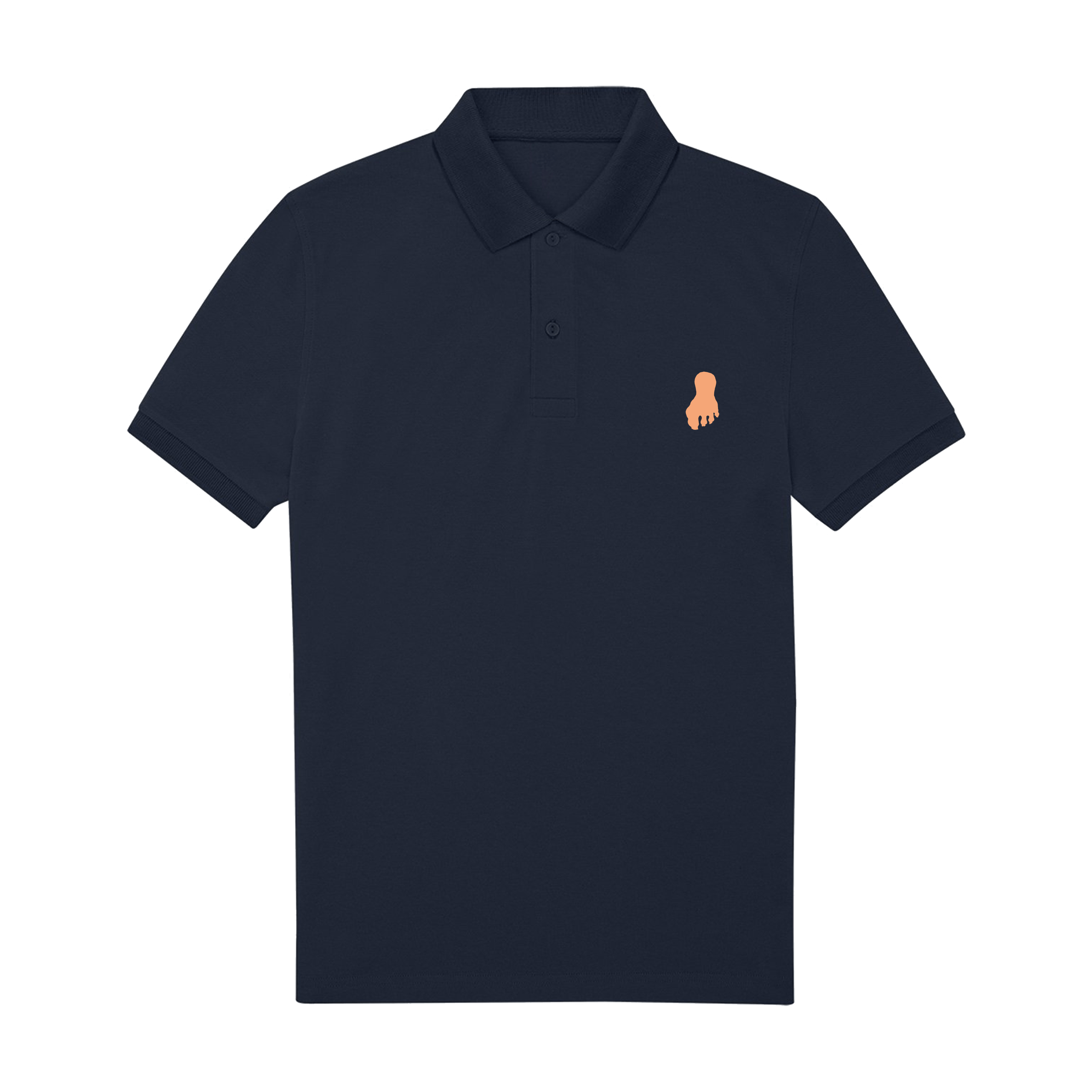 Navy Polo Shirt Front