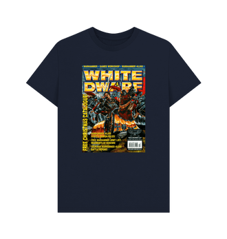 Navy Blue White Dwarf Issue 252 T Shirt