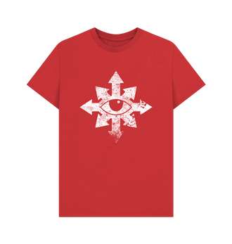 Red Black Legion Battleworn Insignia T Shirt