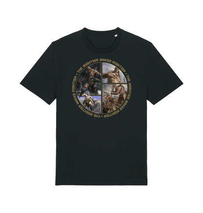 Black Printed T-shirt